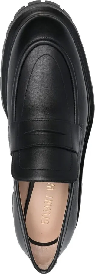 Almond-Toe Leather Loafers - Image 4