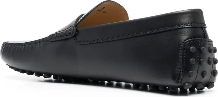 Almond-Toe Leather Loafers - Image 3