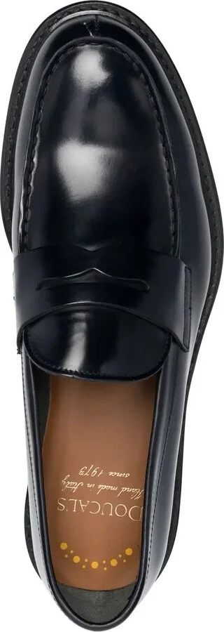 Almond-Toe Leather Loafers - Image 4