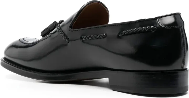Almond-Toe Leather Loafers - Image 3