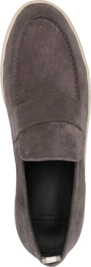 Almond-Toe Leather Loafers - Image 4