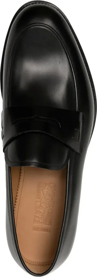 Almond-Toe Leather Loafers - Image 4