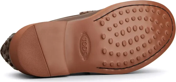 Almond-Toe Leather Loafers - Image 4