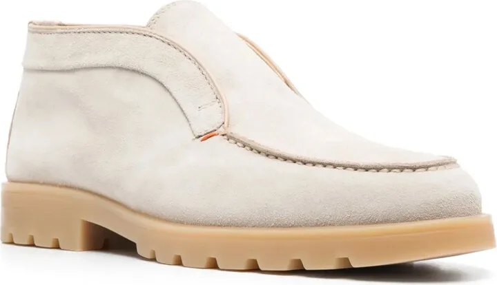 Almond-Toe Leather Loafers - Image 2