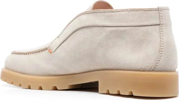 Almond-Toe Leather Loafers - Image 3
