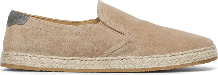 Almond-Toe Leather Loafers