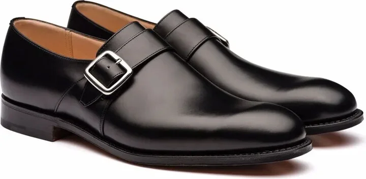 Almond-Toe Monk Shoes - Image 2