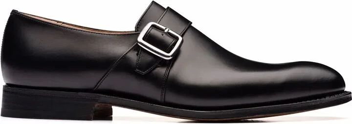 Almond-Toe Monk Shoes