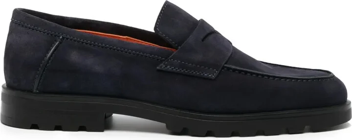 Almond-Toe Penny Loafers