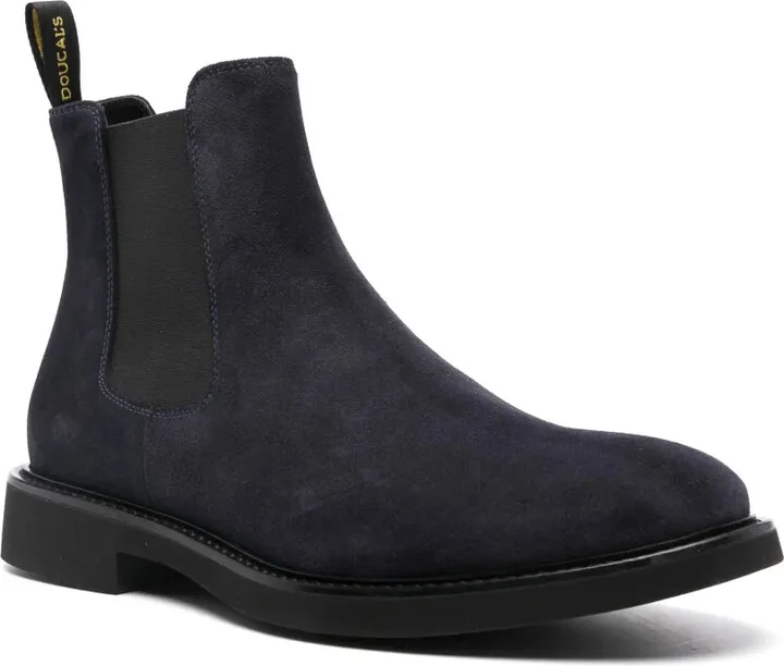 almond-toe suede Chelsea boots - Image 2