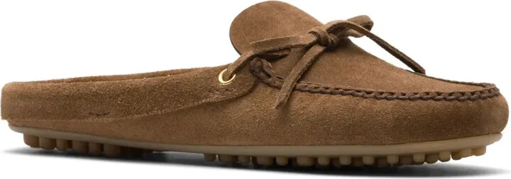 Almond-Toe Suede Driving Slippers - Image 2