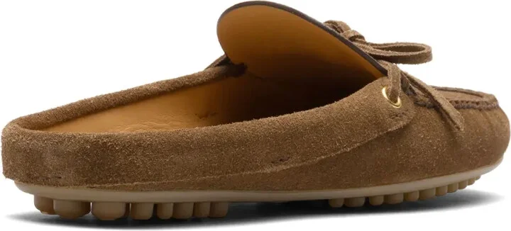 Almond-Toe Suede Driving Slippers - Image 3