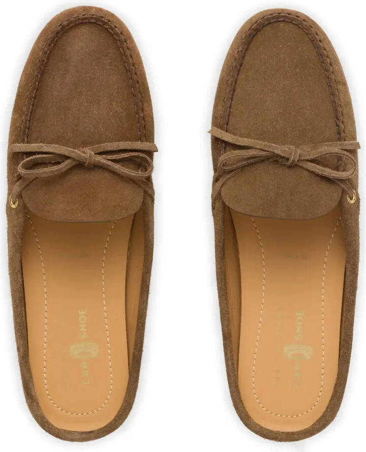 Almond-Toe Suede Driving Slippers - Image 4