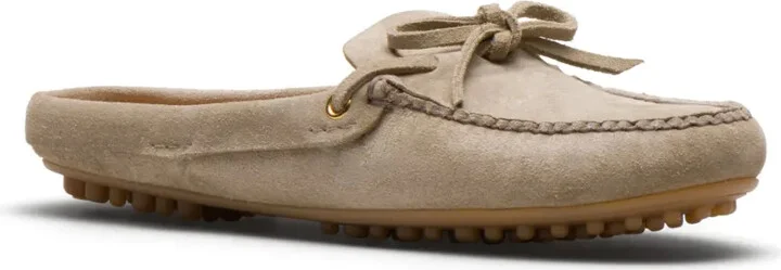 Almond-Toe Suede Driving Slippers - Image 2