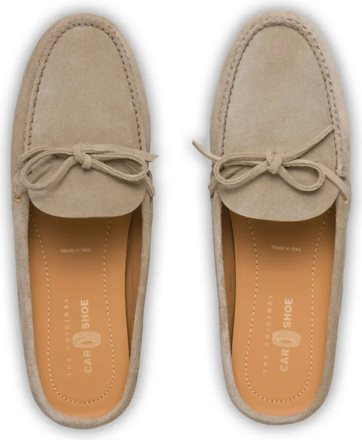 Almond-Toe Suede Driving Slippers - Image 4