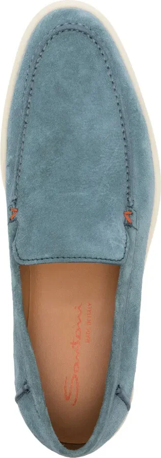 Almond-Toe Suede Loafers - Image 4