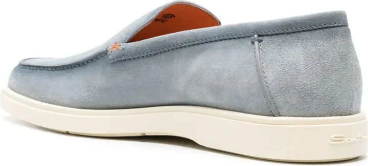 Almond-Toe Suede Loafers - Image 3