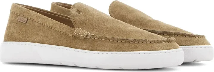 Almond-Toe Suede Loafers - Image 2