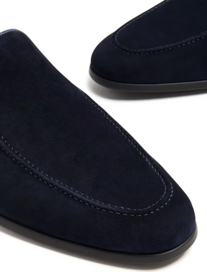 Almond-Toe Suede Loafers - Image 2