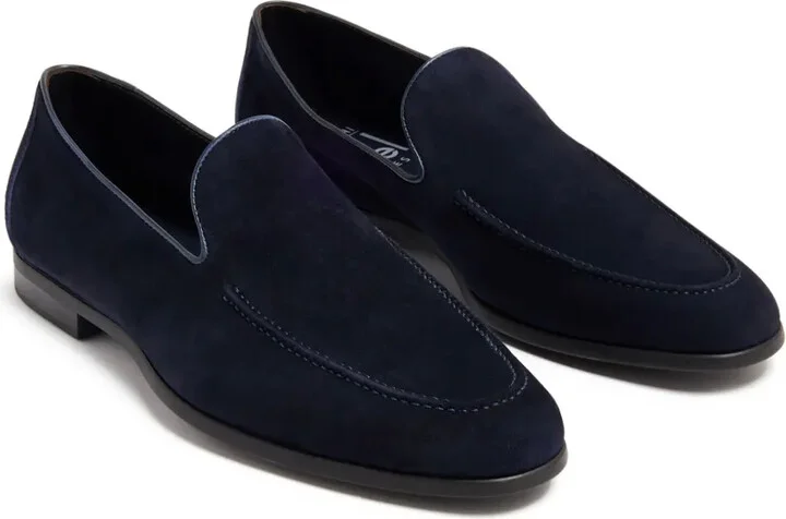 Almond-Toe Suede Loafers - Image 4