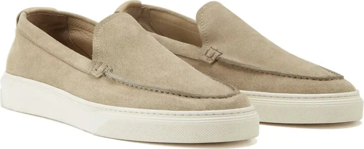 Almond-Toe Suede Loafers - Image 2