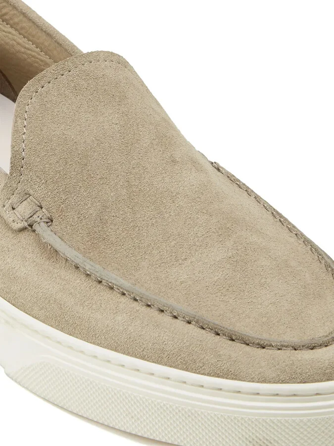 Almond-Toe Suede Loafers - Image 5