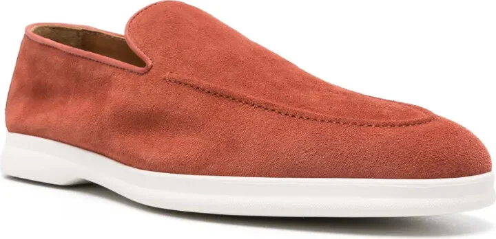 Almond-Toe Suede Loafers - Image 2