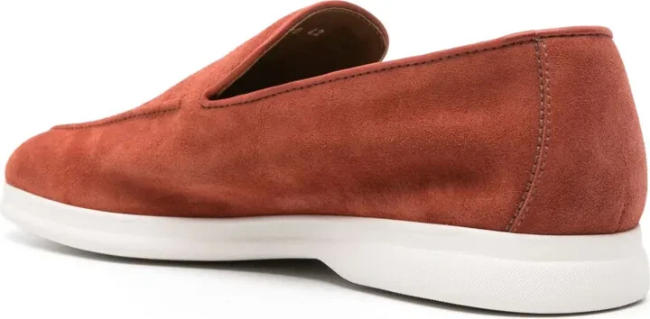 Almond-Toe Suede Loafers - Image 3