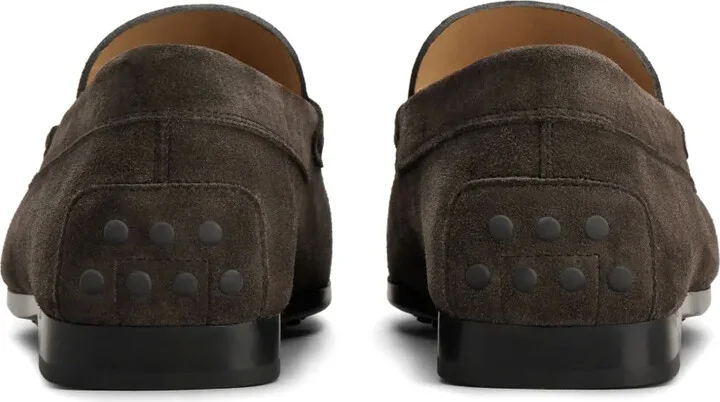 Almond Toe Suede Loafers - Image 3