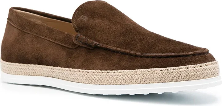Almond-Toe Suede Loafers - Image 2