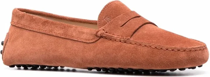Almond Toe Suede Loafers - Image 2