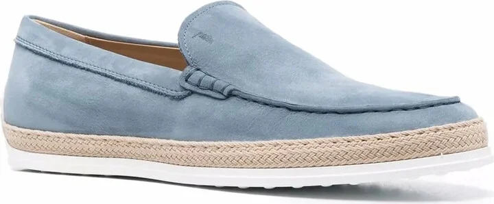 Almond-Toe Suede Loafers - Image 2