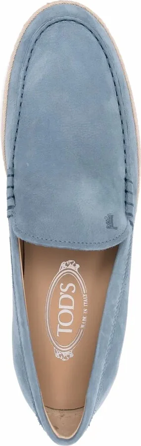 Almond-Toe Suede Loafers - Image 4