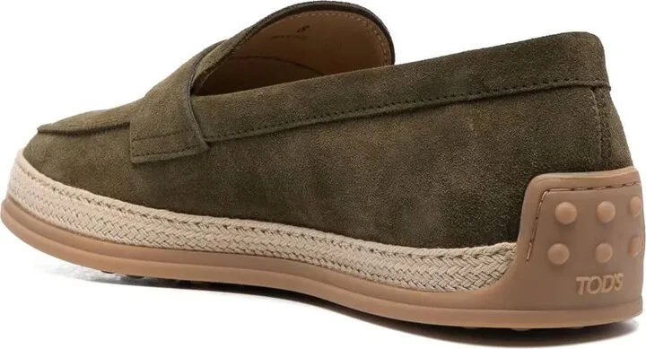 Almond-Toe Suede Loafers - Image 3