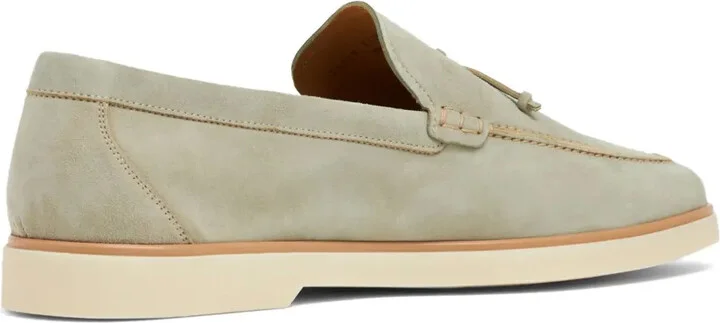 Almond-Toe Suede Loafers - Image 3