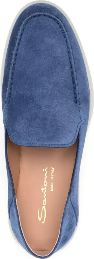 Almond-Toe Suede Loafers - Image 4