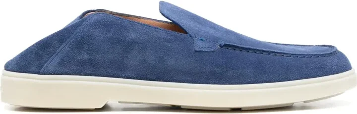 Almond-Toe Suede Loafers - Image 5