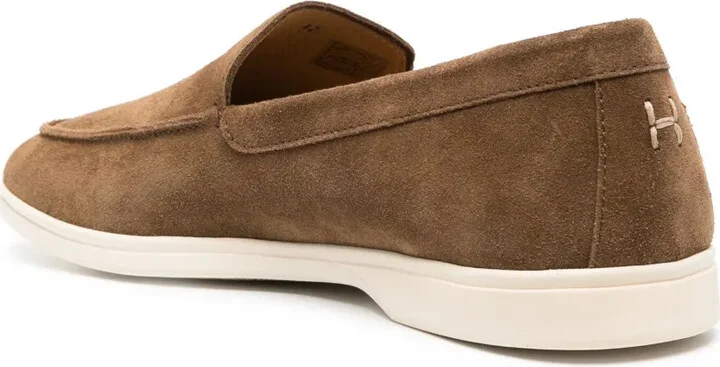 Almond-Toe Suede Loafers - Image 3