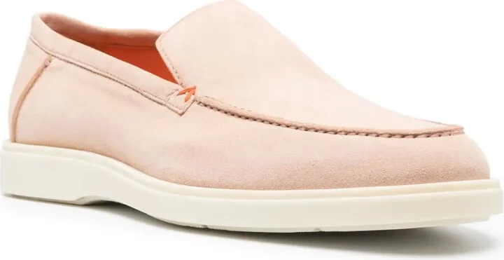 Almond-Toe Suede Loafers - Image 2