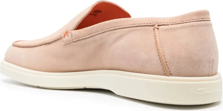 Almond-Toe Suede Loafers - Image 3