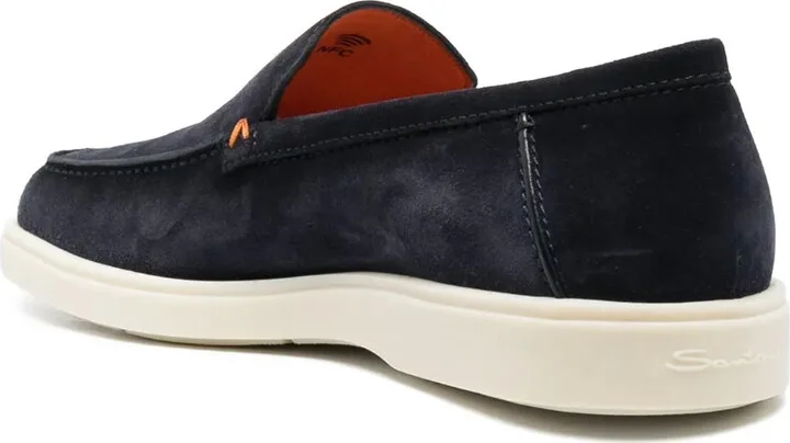 Almond-Toe Suede Loafers - Image 3