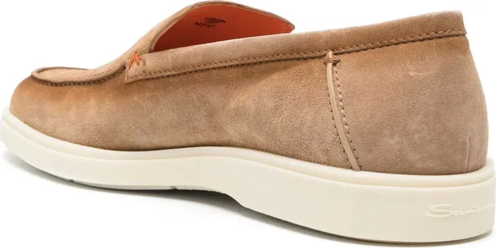 Almond-Toe Suede Loafers - Image 3