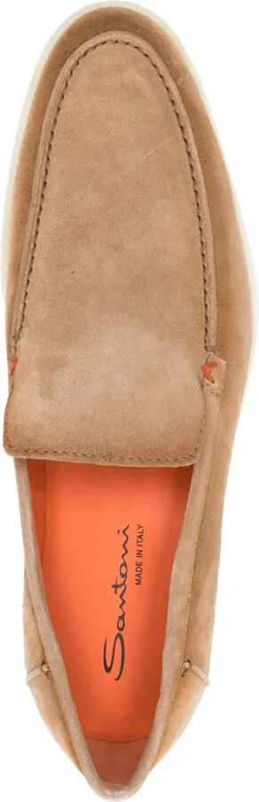 Almond-Toe Suede Loafers - Image 4