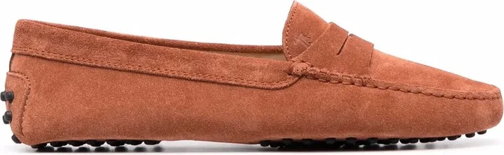 Almond Toe Suede Loafers