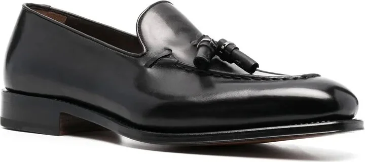 Almond-Toe Tassel Loafers - Image 2