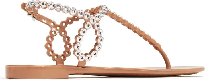 Almost Bare crystal-embellished sandals - Image 3