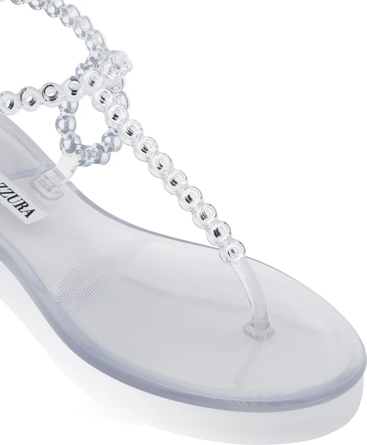 Almost Bare Crystal Jelly Sandal - Image 4
