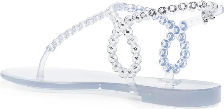 Almost Bare eyelet-embellished sandals - Image 3