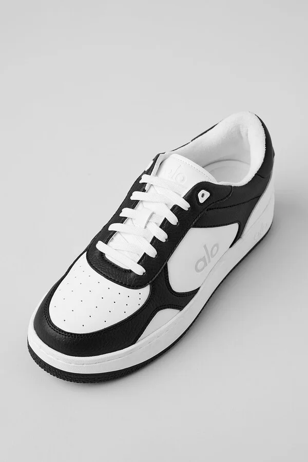 ALO Recovery Mode Sneaker in Black/White, Size: 10M/11.5W - Image 4