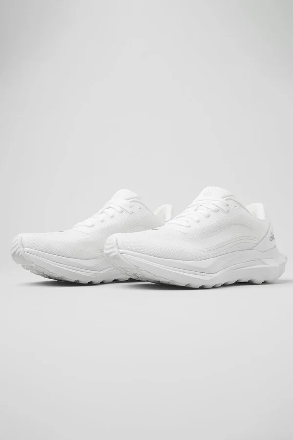 ALO Runner in White Shoes, Size: 10M in 11.5W - Image 9